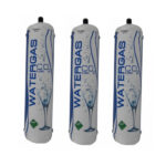 3 Bombole monouso da 600 gr per depuratori acqua